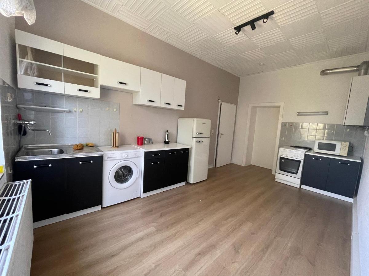 1 Schlafenzimmer 1 Whonzimmer Waschmaschine Trockner Maximum 4Personen Rheinhausen Center Appartement 1705 Duisburgo Esterno foto